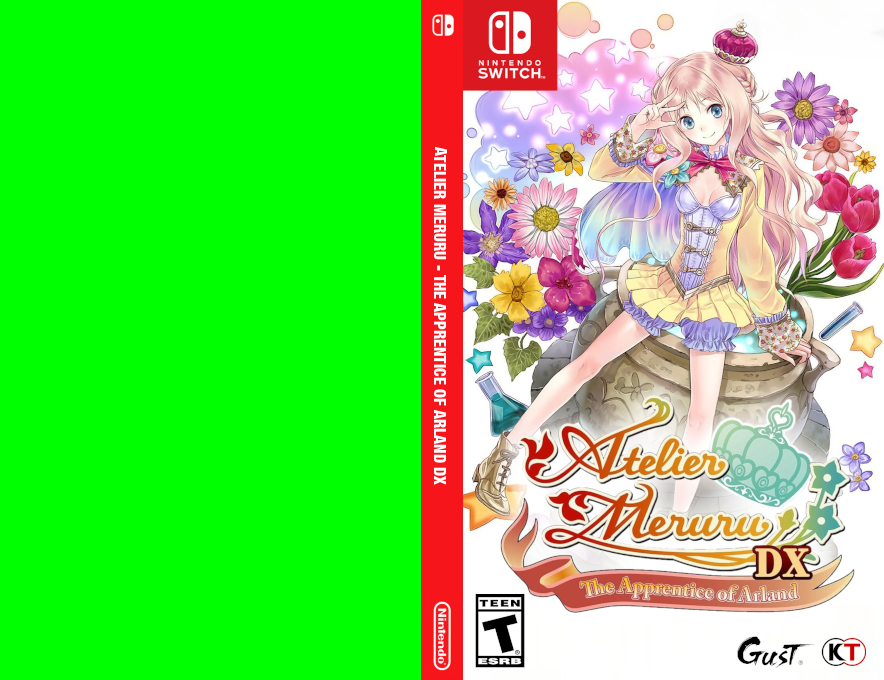 Atelier Meruru - The Apprentice of Arland DX — box-texture (US)