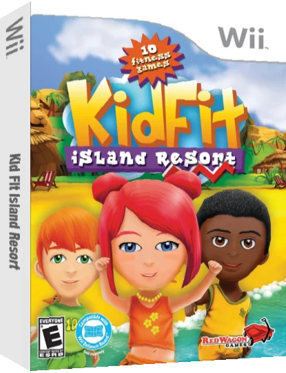 KidFit Island Resort — box-3D (US)