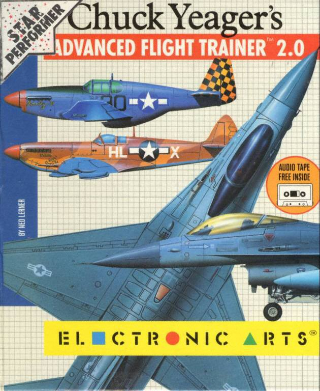 Chuck Yeager's Advanced Flight Trainer 2.0 box art