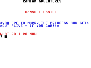 Banshee Castle — ss (WOR)
