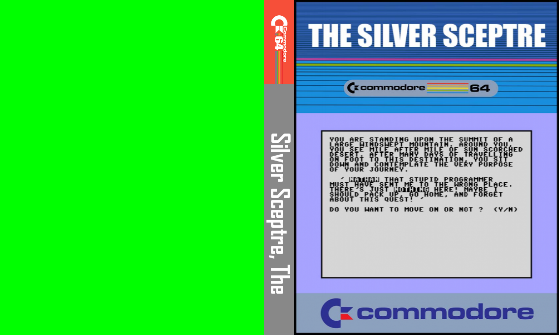 The Silver Sceptre — box-texture (CUS)
