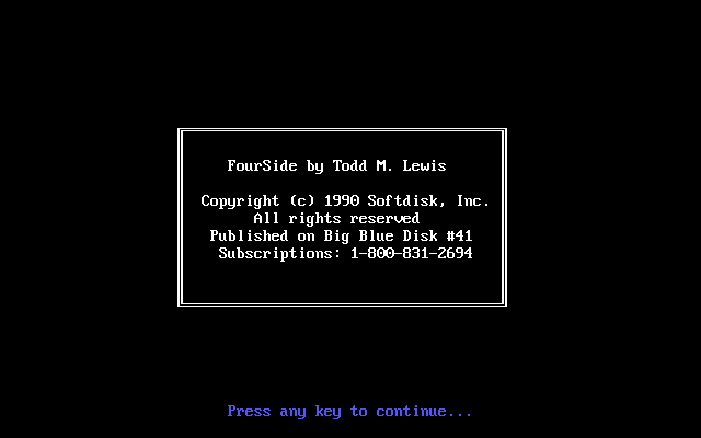 FourSide box art