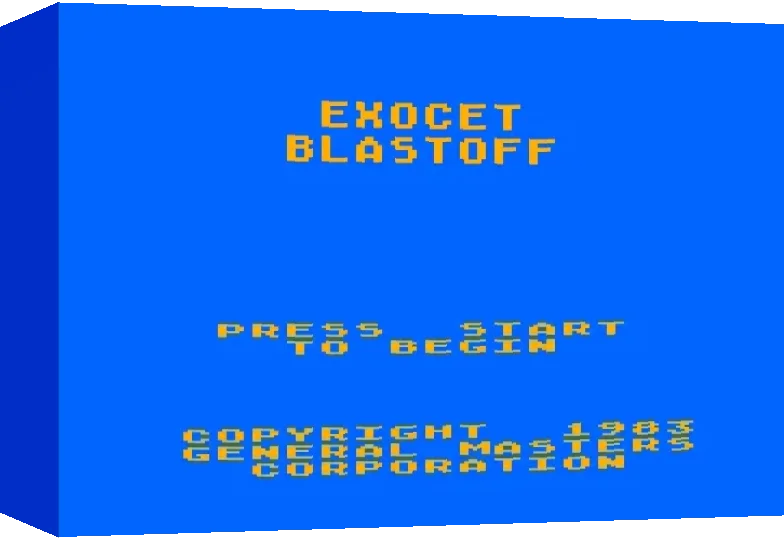 Exocet Blastoff — box-3D (WOR)