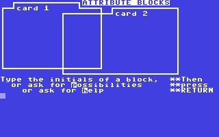 Attribute Blocks — ss (WOR)