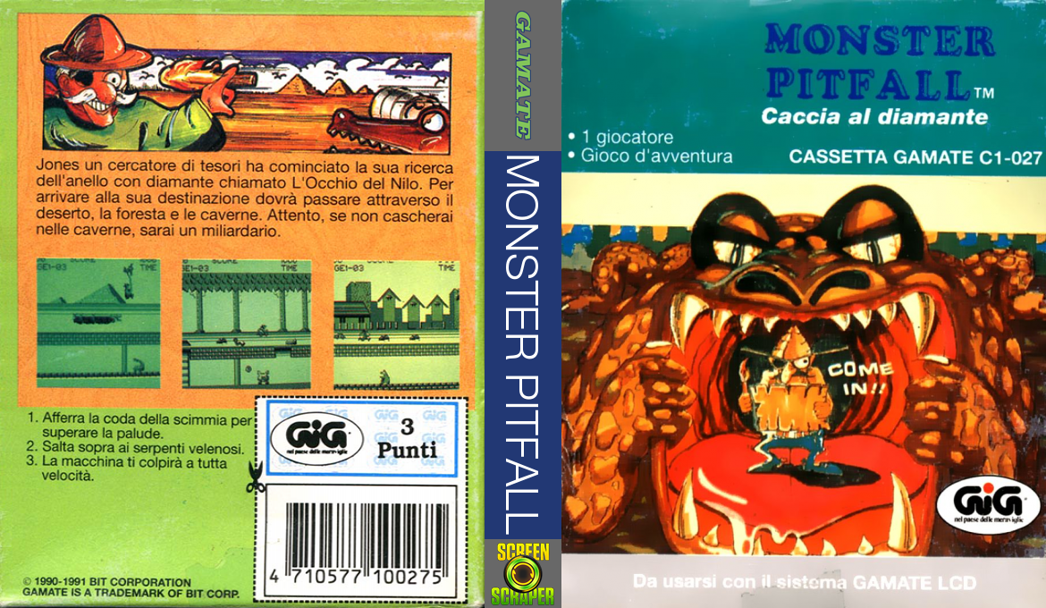 Monster Pitfall — box-texture (IT)