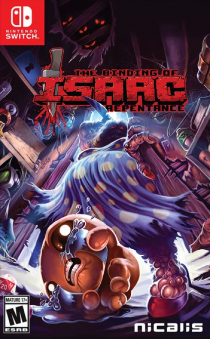 Binding of Isaac - Repentance, The box art