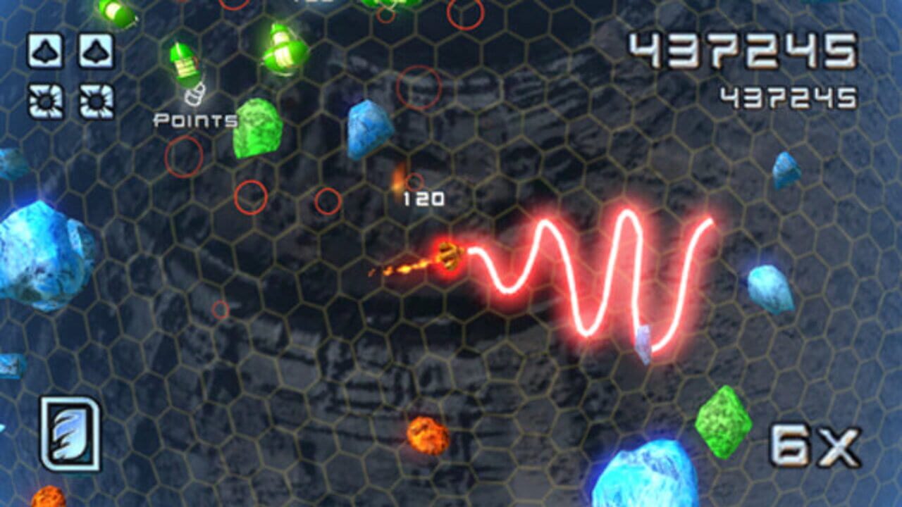 Super Stardust Portable - Solo Pack — screenshot (WOR)
