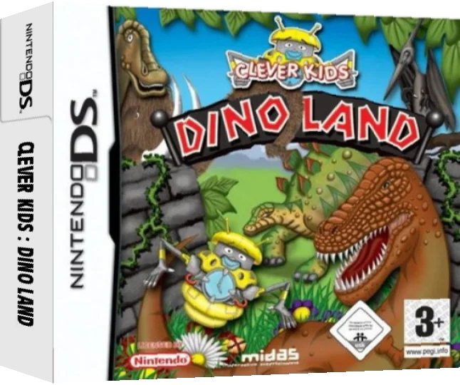 Clever Kids - Dino Land — box-3D (EU)