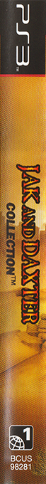 Jak and Daxter Trilogy, The — box-2D-side (CA)