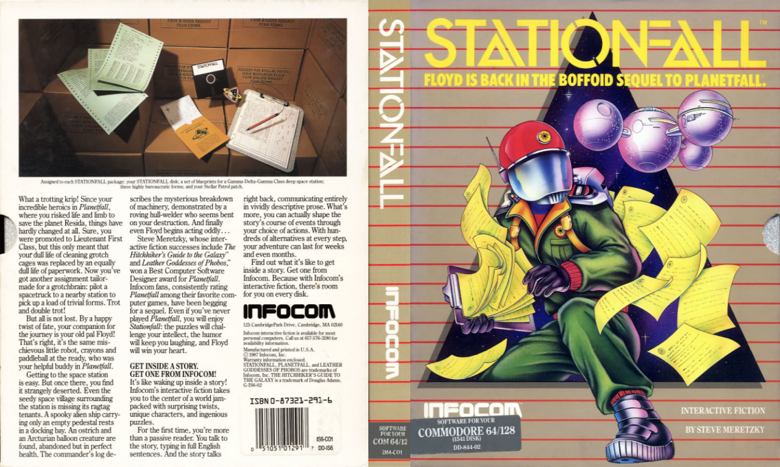 Stationfall — box-texture (US)