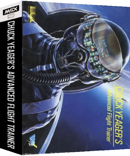 Chuck Yeager's Advanced Flight Trainer — box-3D (SP)
