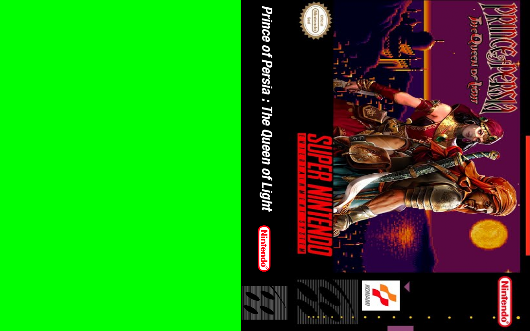 Prince of Persia : The Queen of Light — box-texture (WOR)
