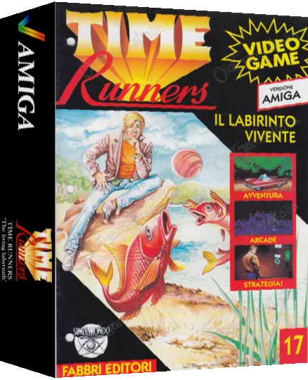 Time Runners 17 - The Living Labyrinth — box-3D (IT)