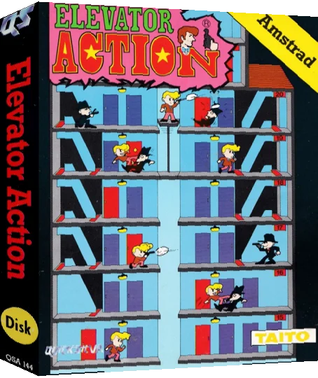 Elevator Action — box-3D (EU)