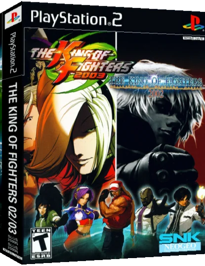 King of Fighters 02/03, The — box-3D (US)