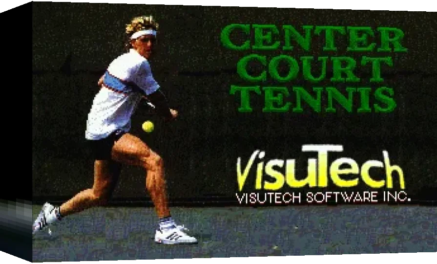 Center Court Tennis — box-3D (WOR)