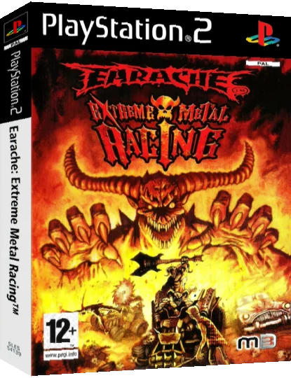 Earache - Extreme Metal Racing — box-3D (EU)