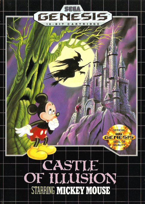 Castle Of Illusion Starring Mickey Mouse box art