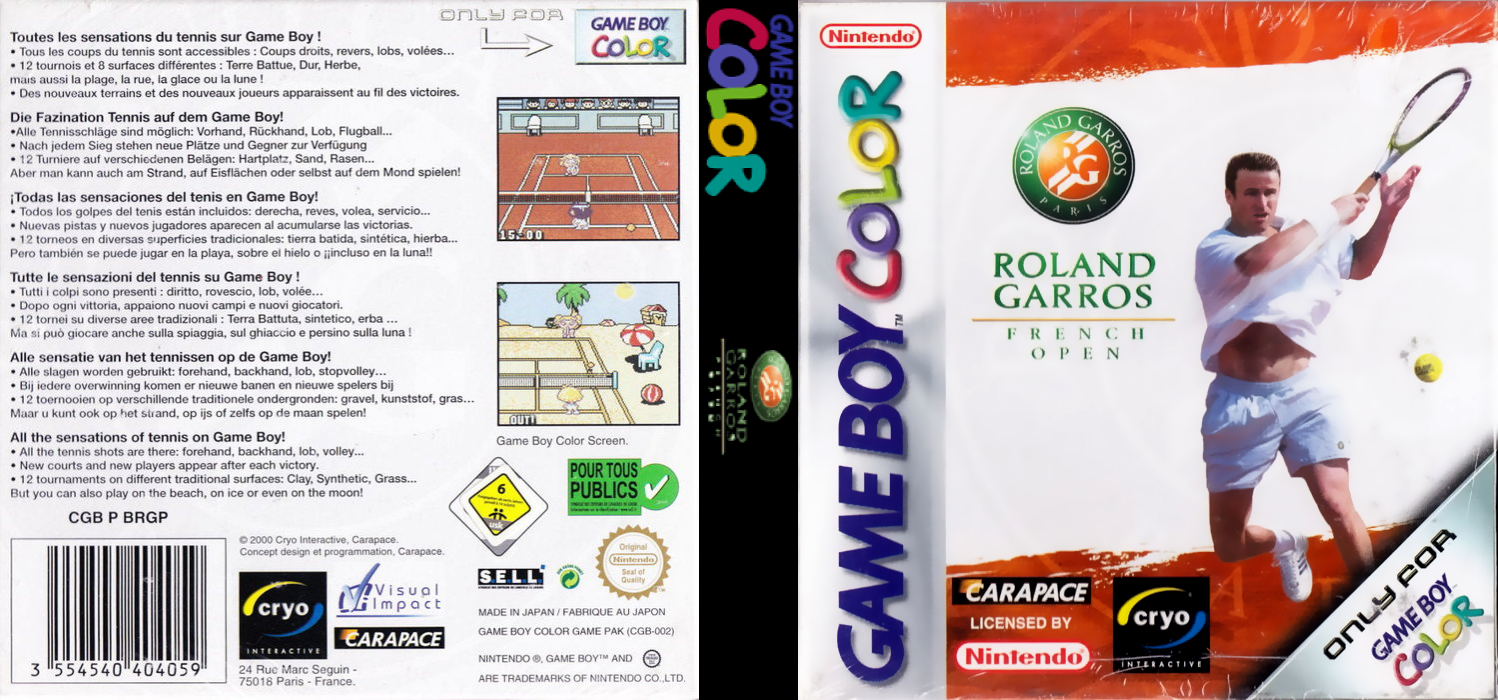 Roland Garros French Open — box-texture (EU)