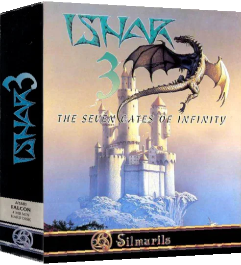 Ishar 3 - The Seven Gates Of Infinity — box-3D (EU)