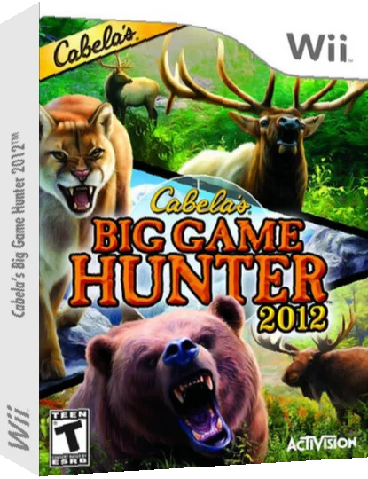 Cabela's Big Game Hunter 2012 — box-3D (US)