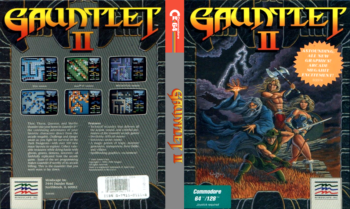 Gauntlet 2 — box-texture (US)