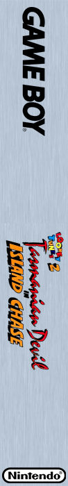 Looney Tunes 2 - Tasmanian Devil in Island Chase — box-2D-side (DE)