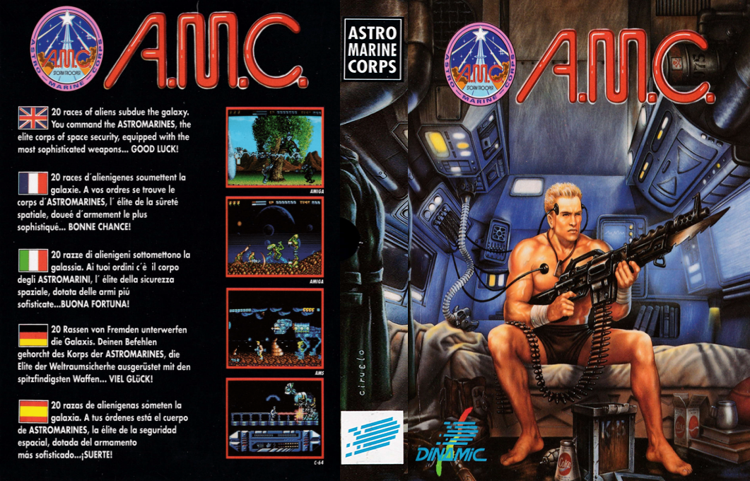 A.M.C. - Astro Marine Corps — box-texture (EU)