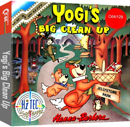 Yogi's Big Clean Up — box-3D (EU)