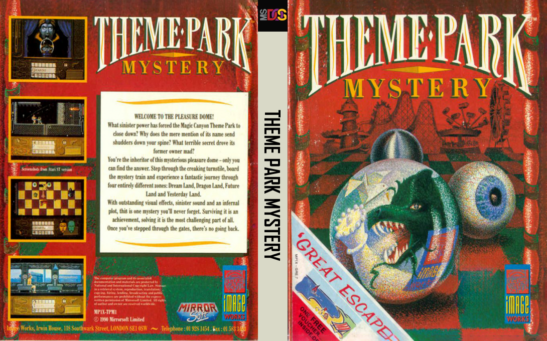 Theme Park Mystery — box-texture (EU)