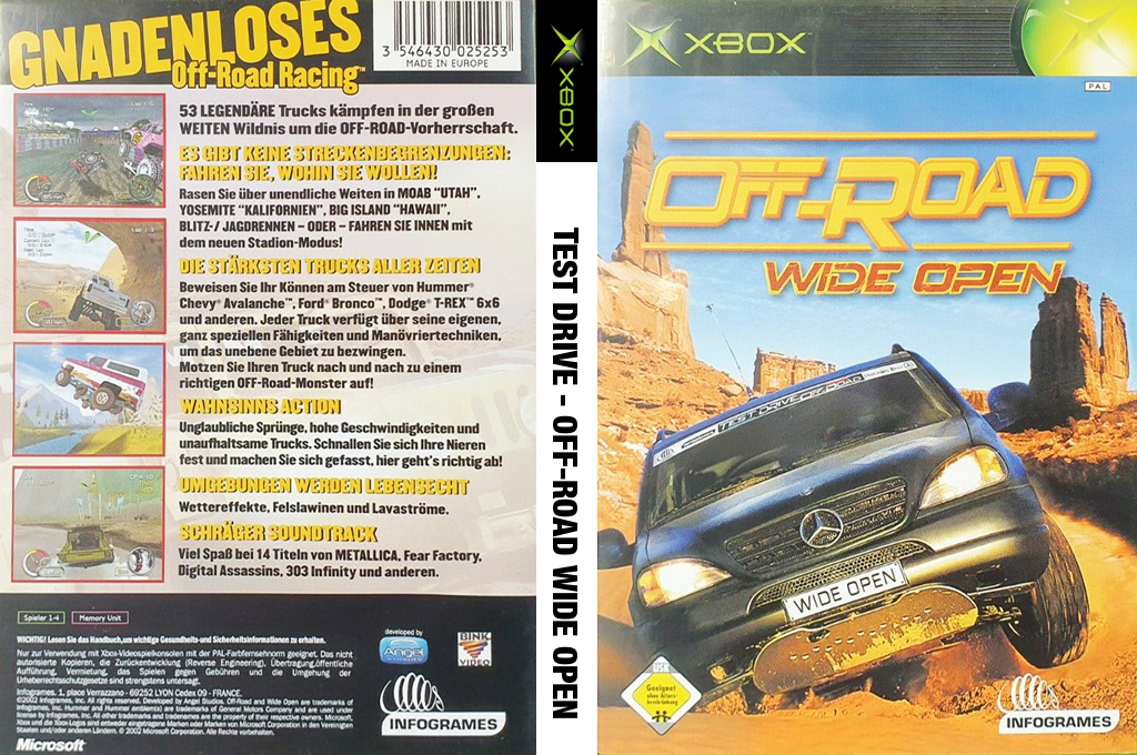 Off-Road - Wide Open — box-texture (DE)