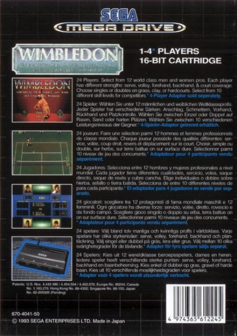 Wimbledon — box-2D-back (EU)