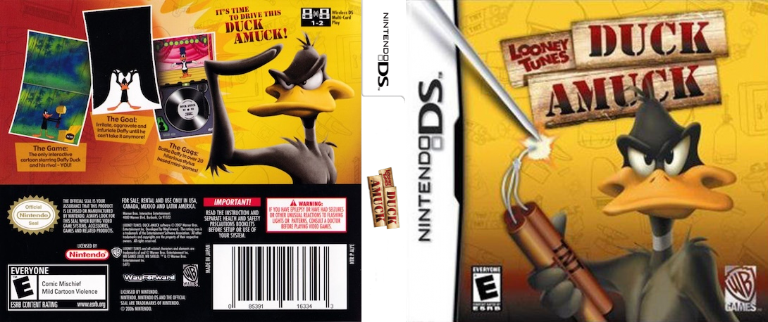 Looney Tunes - Duck Amuck — box-texture (US)