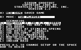 Sixgun Shootout — sstitle (WOR)