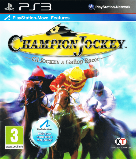 Champion Jockey - G1 Jockey & Gallop Racer — box-2D (EU)