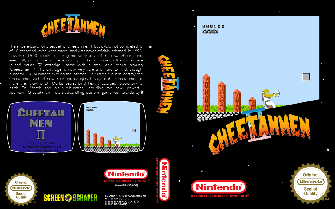 Cheetahmen II — box-texture (SS)