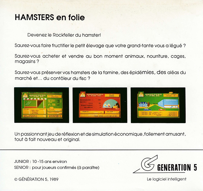 Hamsters En Folie — box-2D-back (FR)