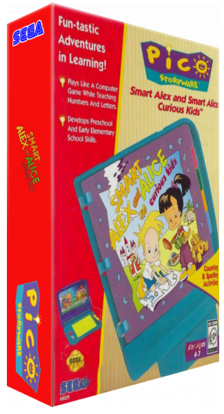 Smart Alex and Smart Alice - Curious Kids — box-3D (US)