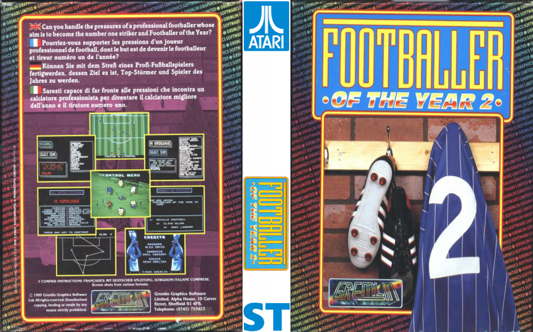 Footballer Of The Year 2 — box-texture (EU)