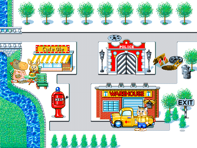 Richard Scarry's Busiest Neighborhood Disc Ever! — ss (US)