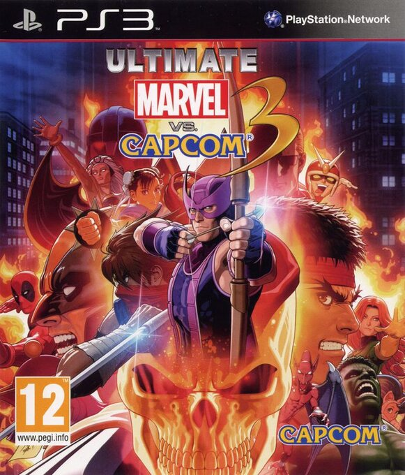 Ultimate Marvel vs. Capcom 3 — box-2D (UK)