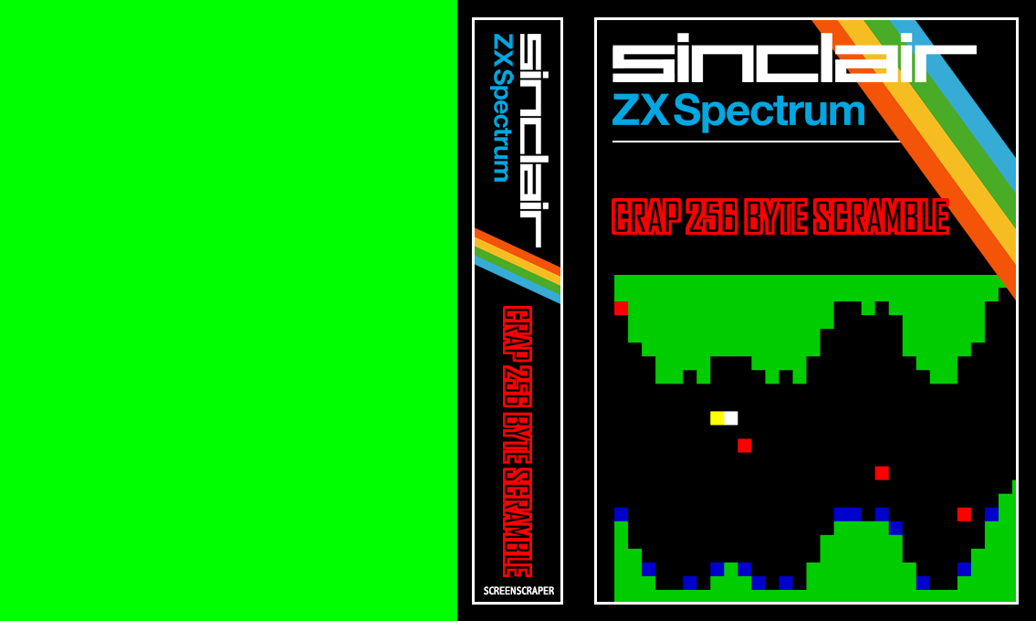 Crap 256 Byte Scramble — box-texture (SS)