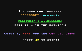 Nasty Computer People 2 - In The Bathroom — sstitle (WOR)