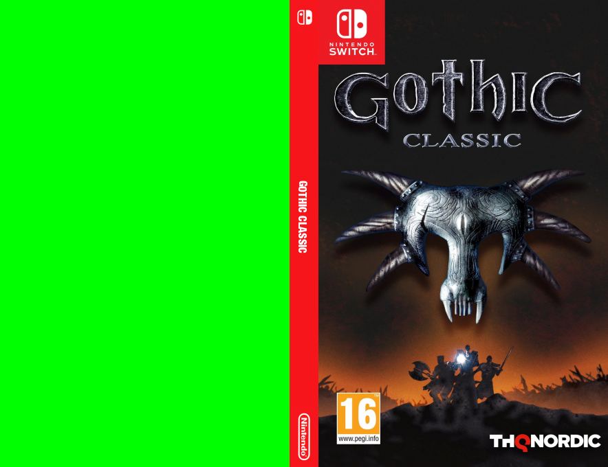 Gothic 1 Classic — box-texture (EU)