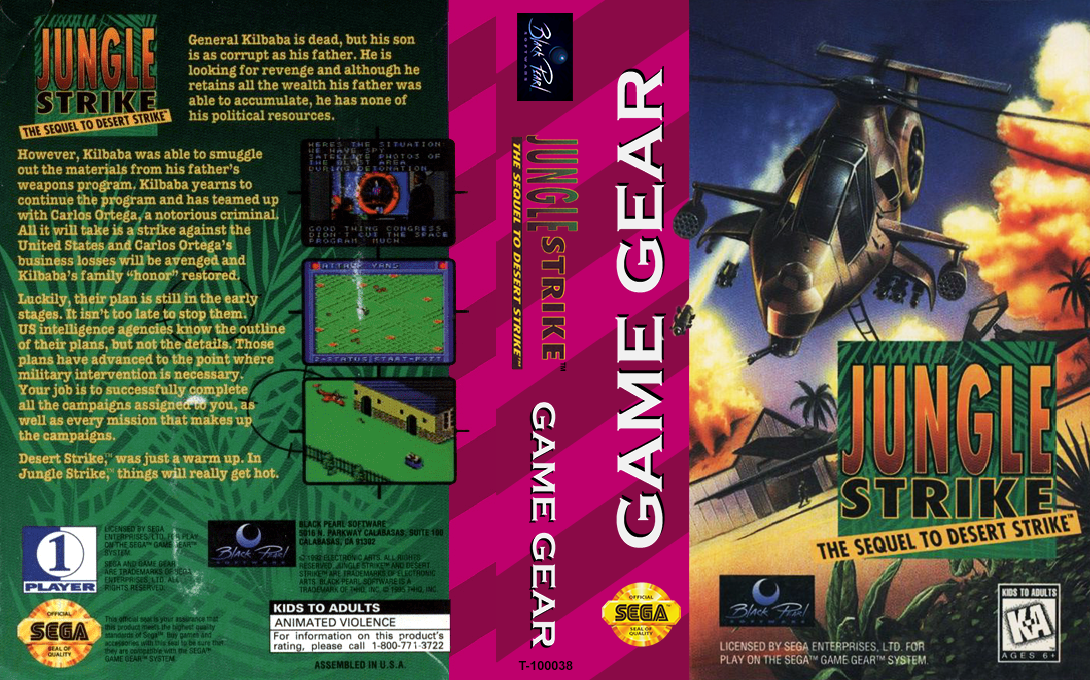 Jungle Strike — box-texture (US)