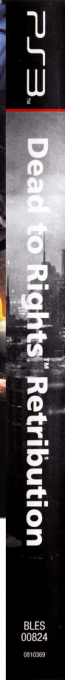 Dead to Rights - Retribution — box-2D-side (DE)