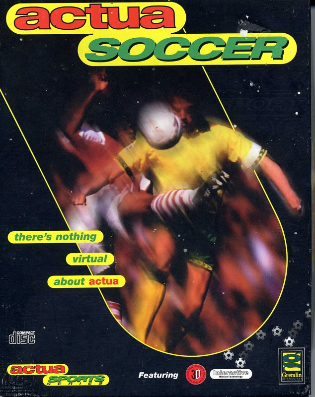 Actua Soccer — box-2D (EU)