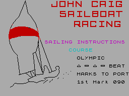 John Craig Sailboat Racing — sstitle (WOR)