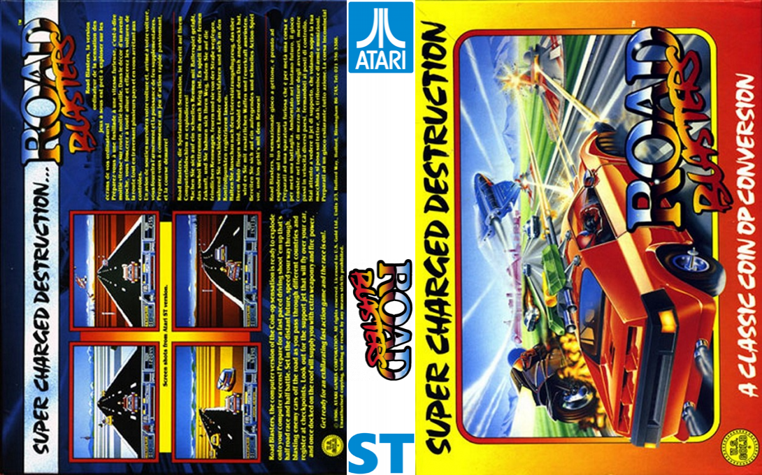 RoadBlasters — box-texture (EU)