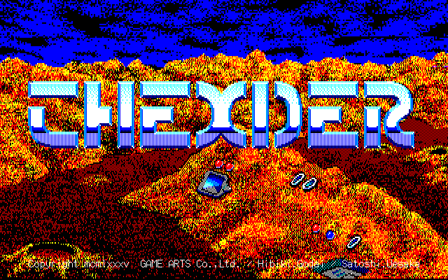 Thexder — sstitle (JP)